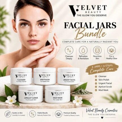 Facial Jars Bundle (5-Jar Care Set)